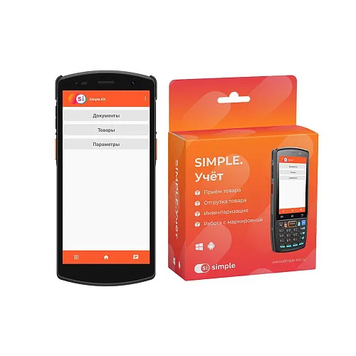 Комплект ТСД Urovo CT58 и ПО Simple.Учет 