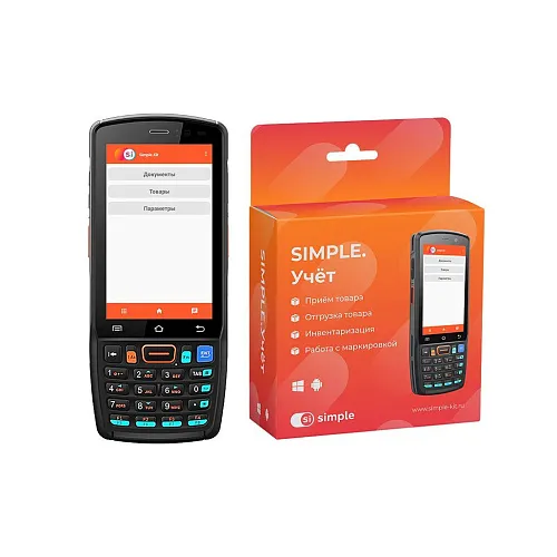 Комплект ТСД Urovo DT40 и ПО Simple.Учет