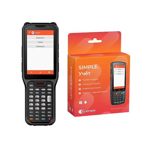 Комплект ТСД Urovo RT40 и ПО Simple.Учет