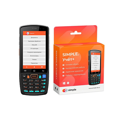 Комплект ТСД Urovo DT40 и ПО Simple.Учет+